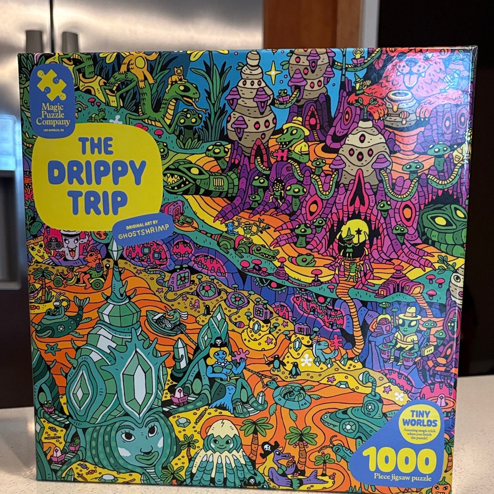 The Drippy Trip 1000 Piece Puzzle